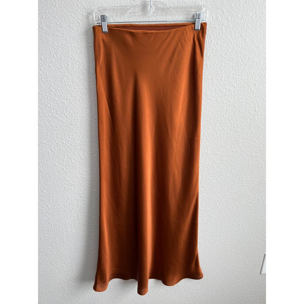 Favorite Daughter Rust Midi Skirt - Picture 4 of 5